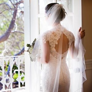 Allure 8764 Lace wedding dress